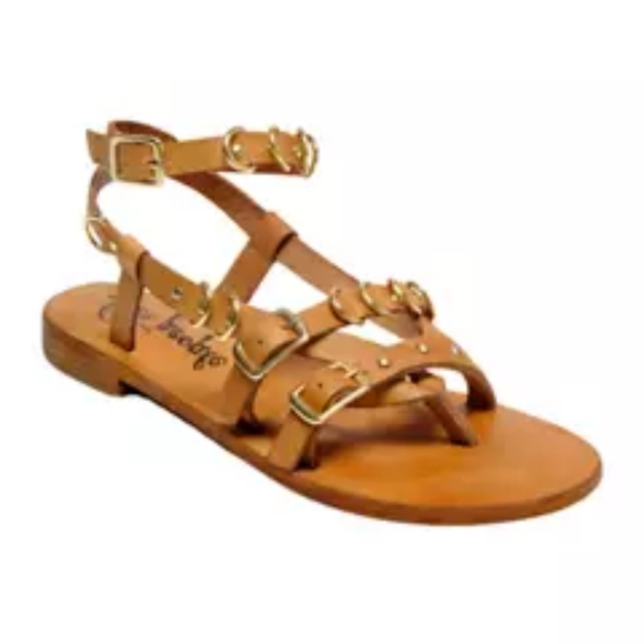 New Free People Vachetta Midas Touch Sandal - Picture 1 of 3